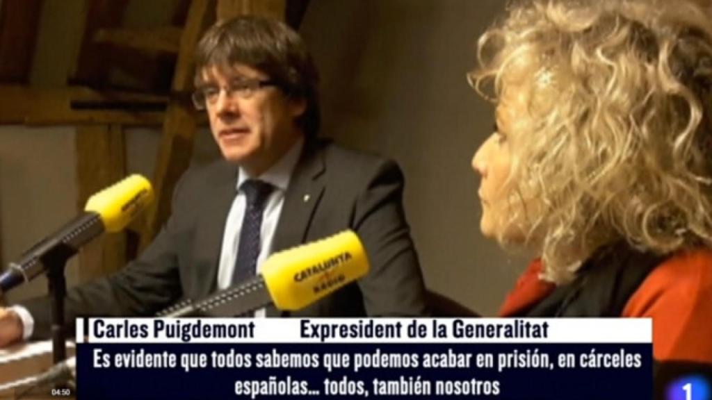  ‘Informe Semanal’ pone música de ‘El Exorcista’ a la voz de Puigdemont
