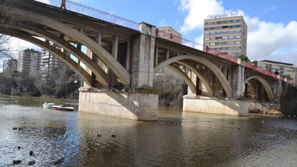 El río Pisuerga en Valladolid
