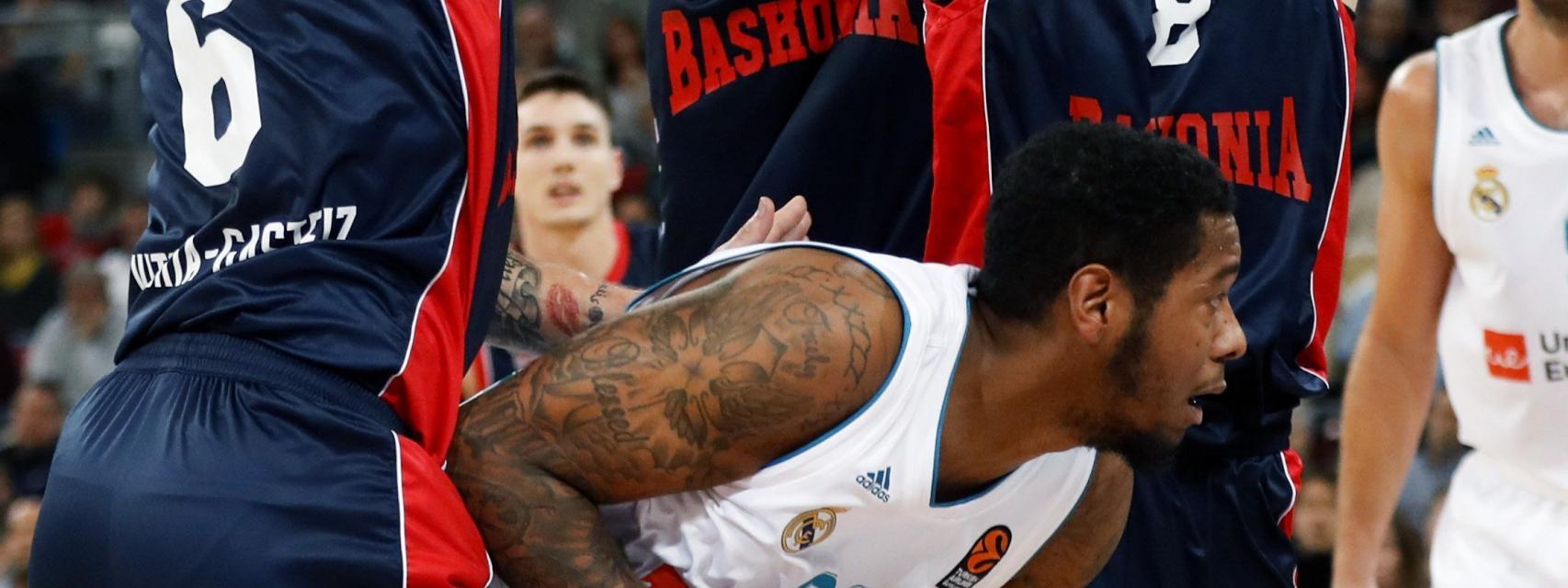 Jugadores de Baskonia.