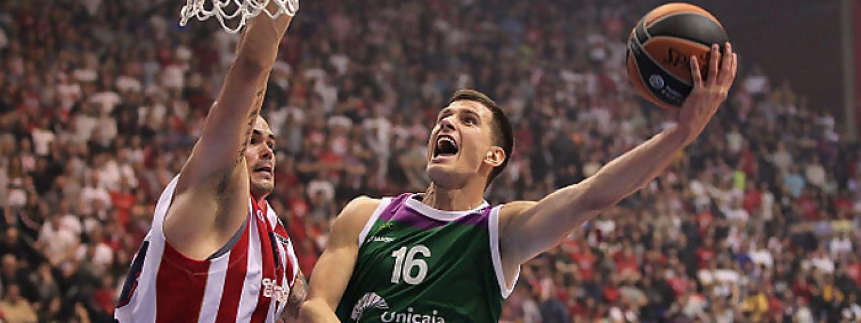 Un partido de Unicaja en esta Euroliga.