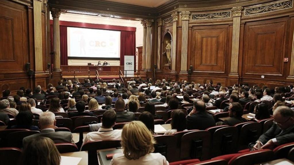Uno de los actos celebrados en el Colegio de Abogados de Barcelona este año.