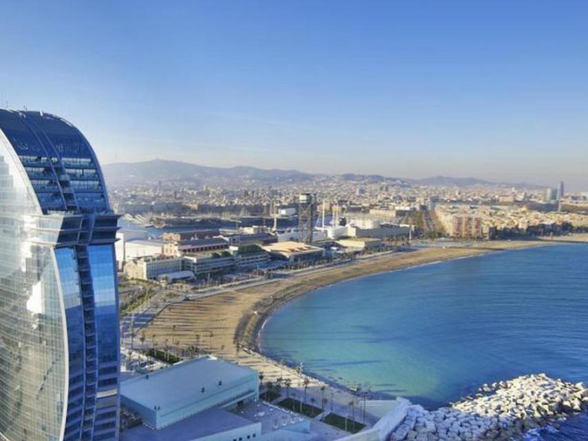 Vista de Barcelona.