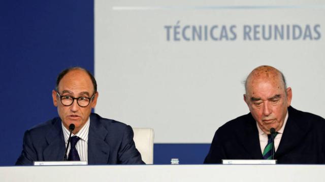 Juan Lladó y José Lladó, consejero delegado y presidente de Técnicas Reunidas, respectivamente.