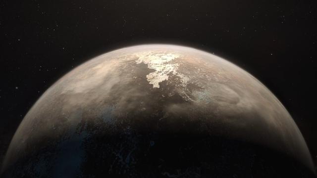 Ilustración de Ross 128b.