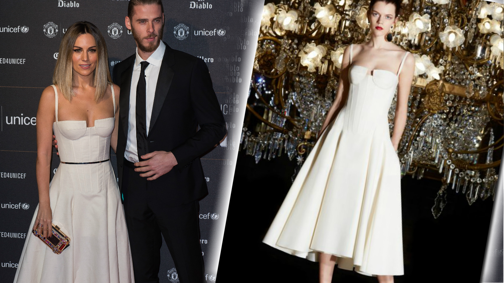 La cantante fue una de las mejor vestidas en la cena.