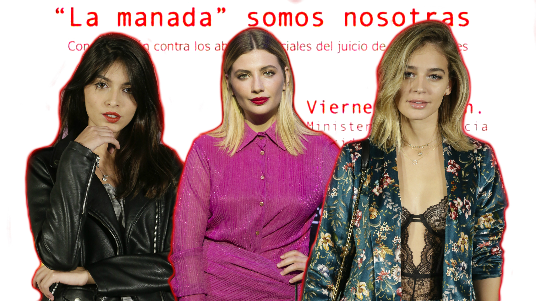 Lucía Rivera, Miriam Giovanelli y Laura Escanes.