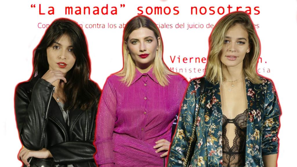 Lucía Rivera, Miriam Giovanelli y Laura Escanes.