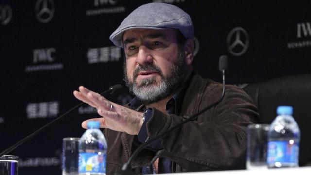 Eric Cantona en una imagen de archivo.