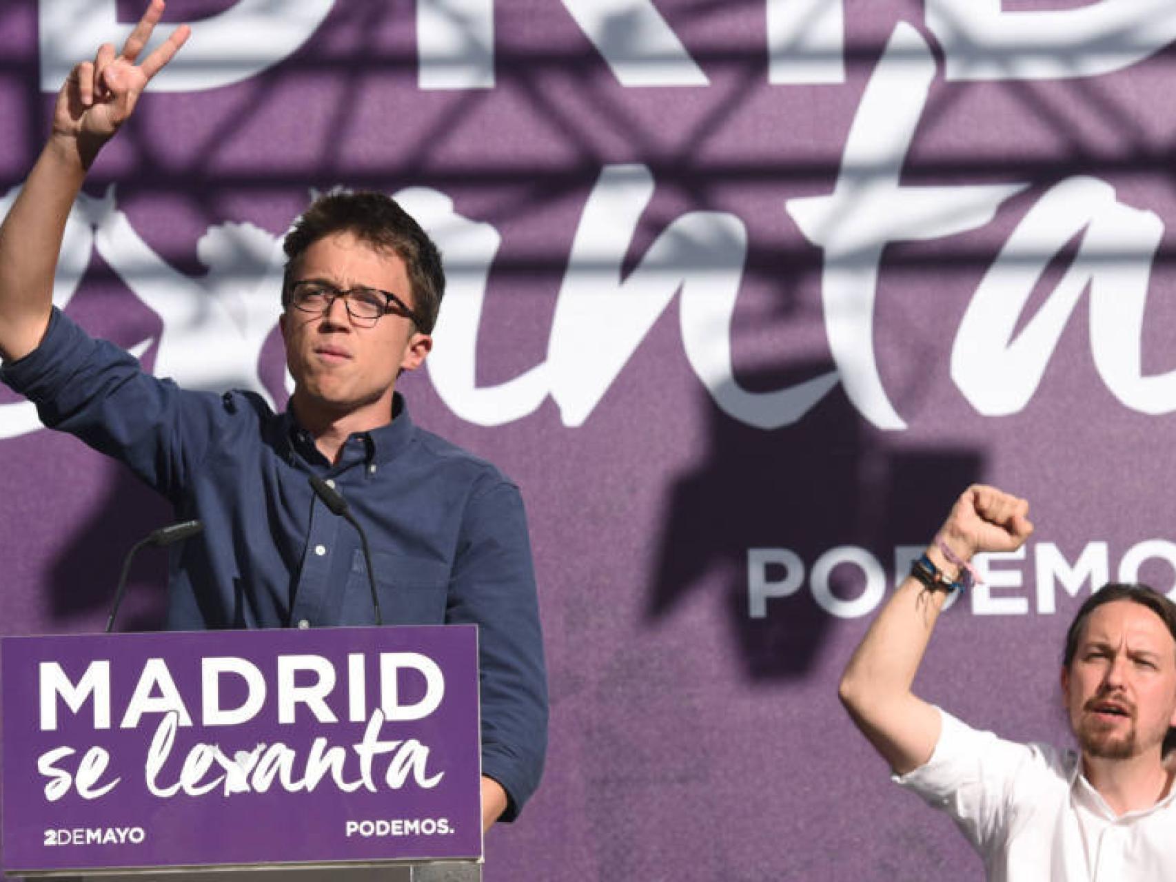 Errejón e Iglesias en una imagen de archivo.