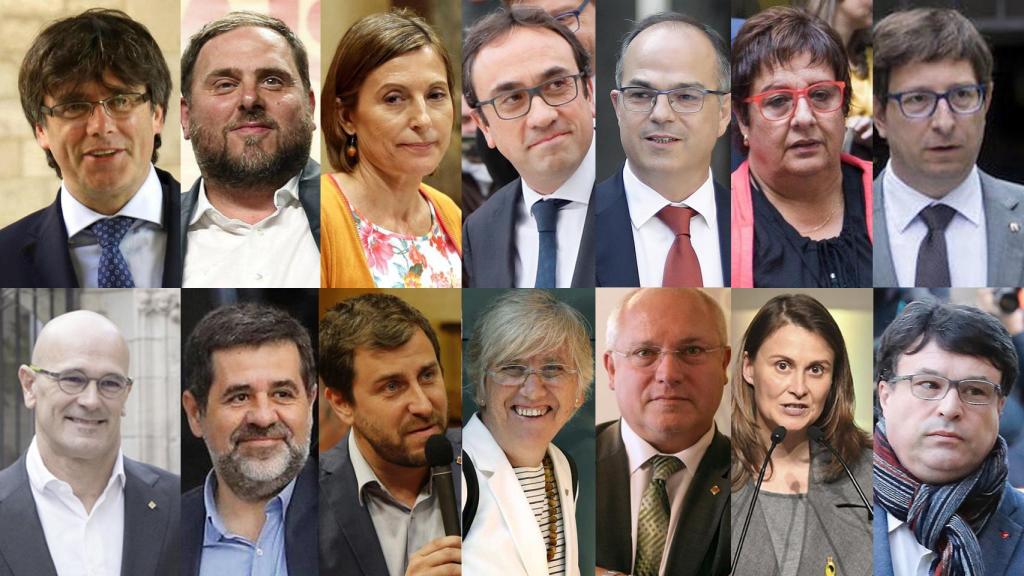 Los catorce encausados por el separatismo que se aseguran acta de diputado tras el 21-D.
