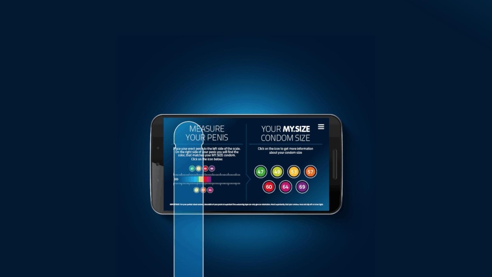 El funcionamiento de la app My.Size.