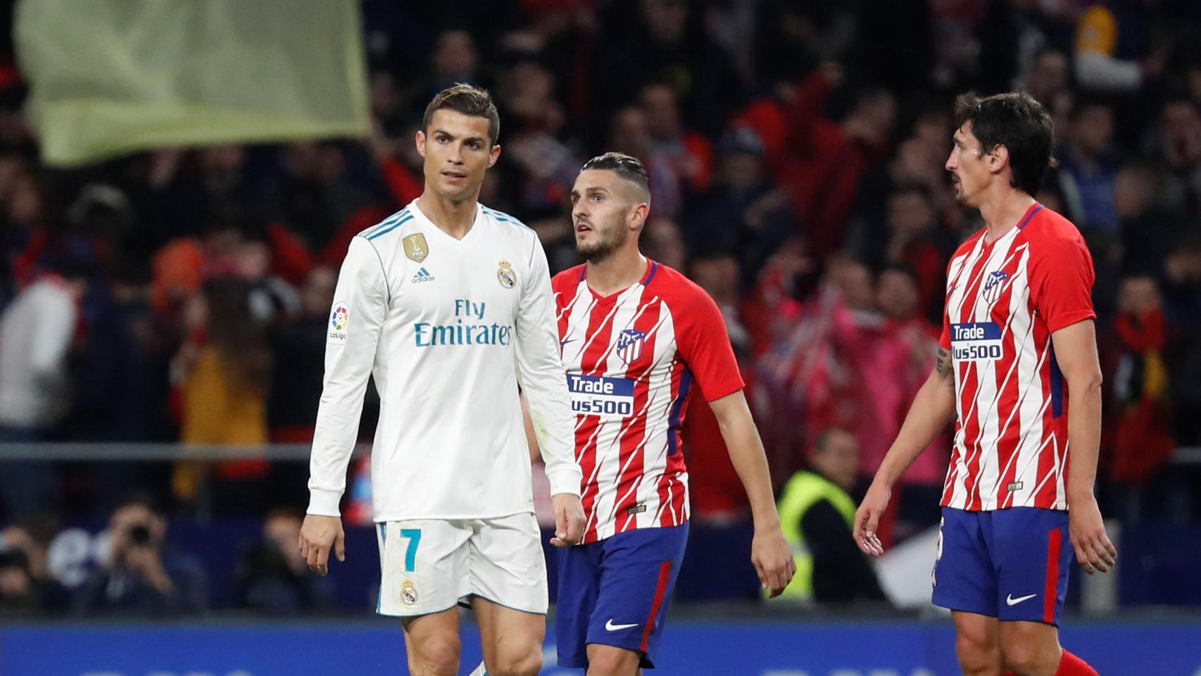 Decepción de todos los jugadores tras el empate.