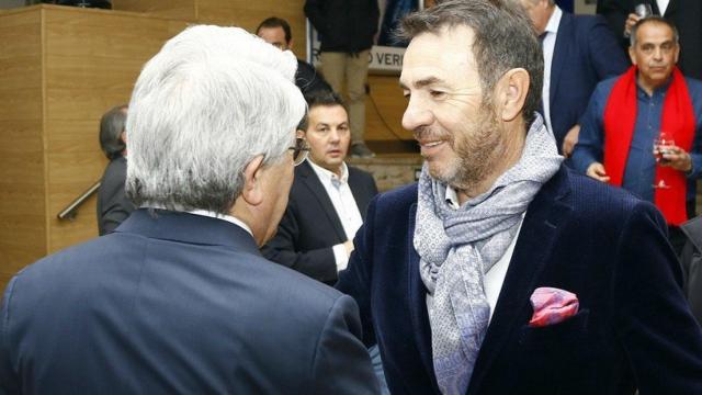 Abel Resino y Cerezo. Foto: atleticodemadrid.com