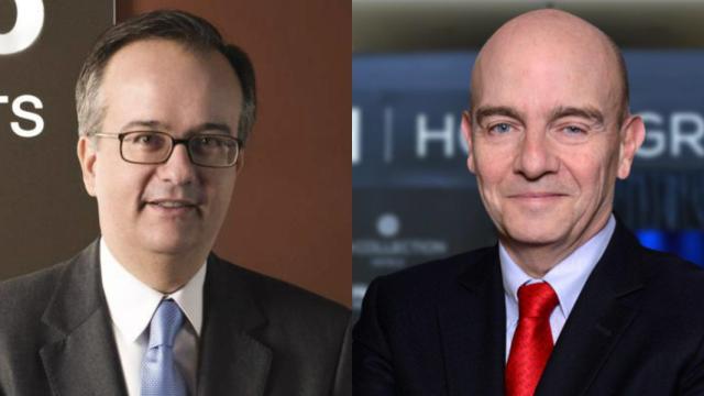 Simón Pedro Barceló y Ramón Aragonés, CEO de NH.