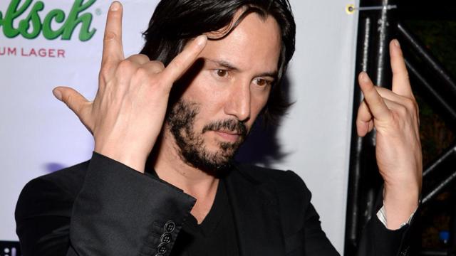 El actor Keanu Reeves.
