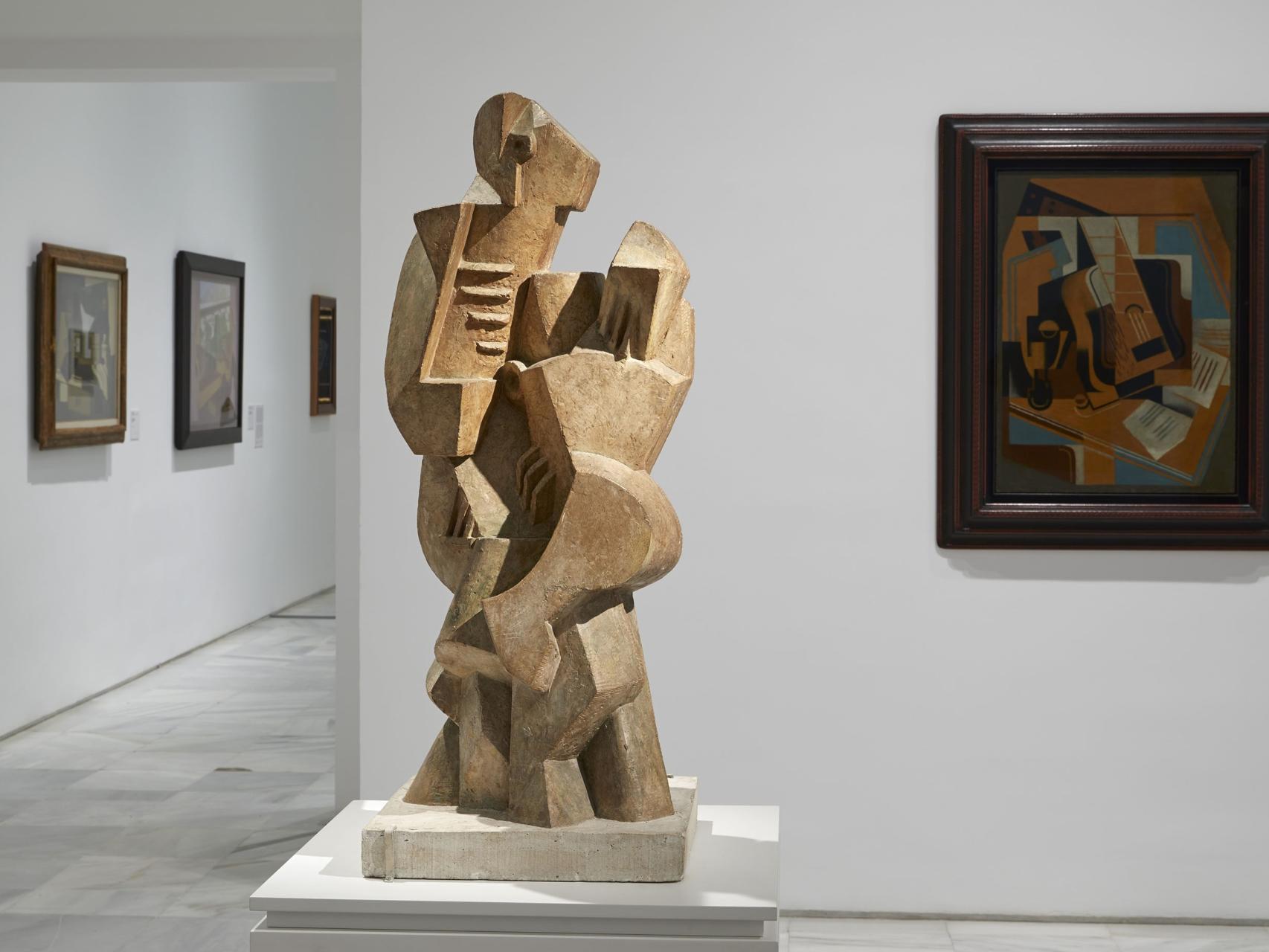 Vista de una de las salas dedicadas al cubismo, en el Museo Reina Sofía.