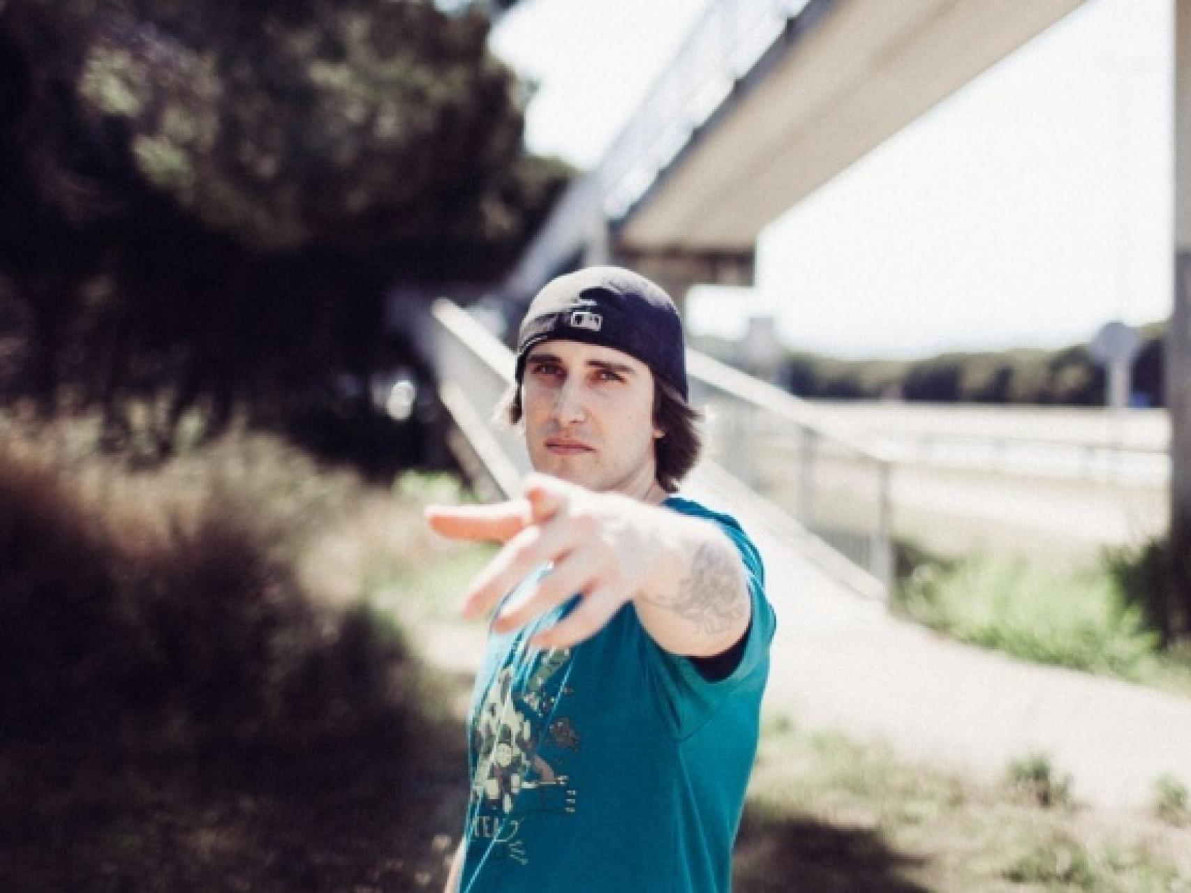 El rapero y poeta Porta.