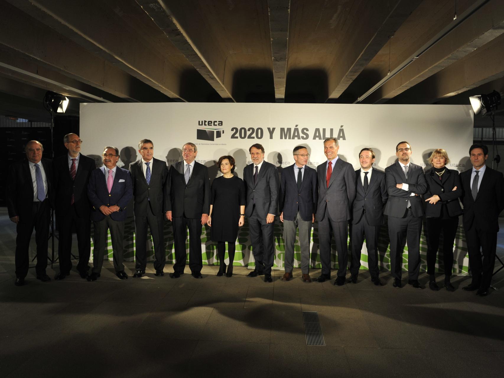 Foto de familia jornada anual de Uteca de 2017.