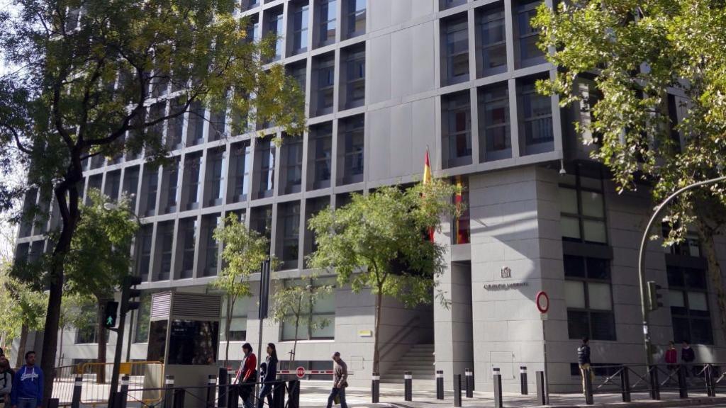 Fachada de la Audiencia Nacional