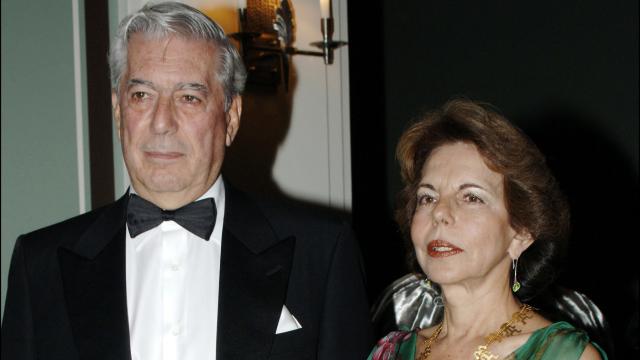 Mario Vargas Llosa y Patricia, en una imagen de archivo.