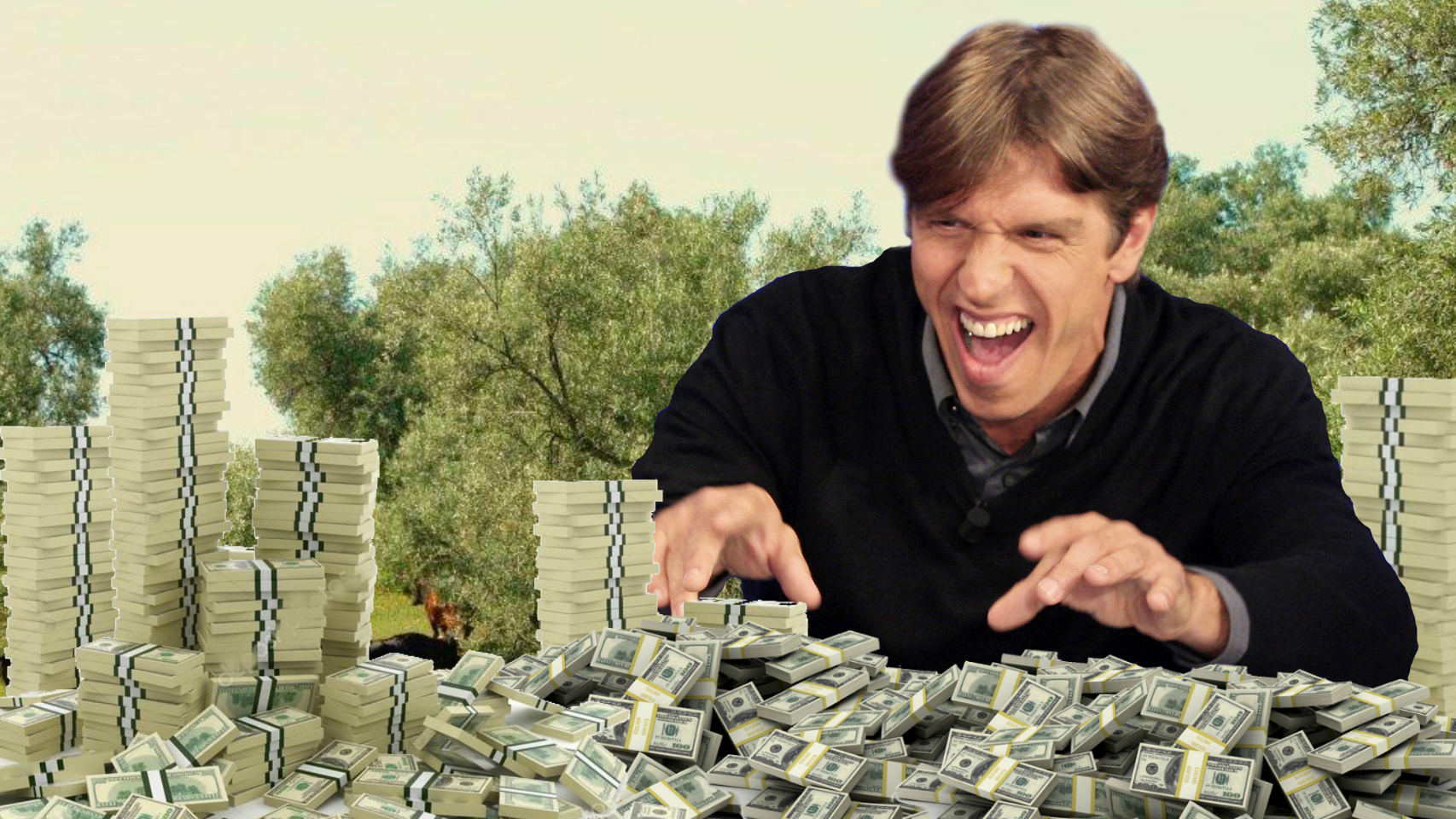 Manuel Díaz, el cordobés, en su faceta más empresarial.