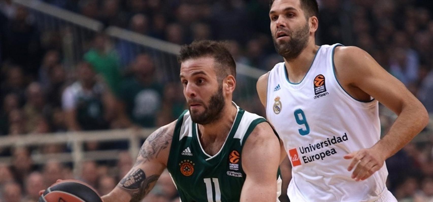 Pappas y Reyes durante el partido.