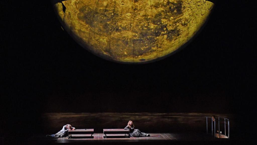 Stefan Vinke e Irene Theorin como Tristán e Isolda en el Liceu de Barcelona.