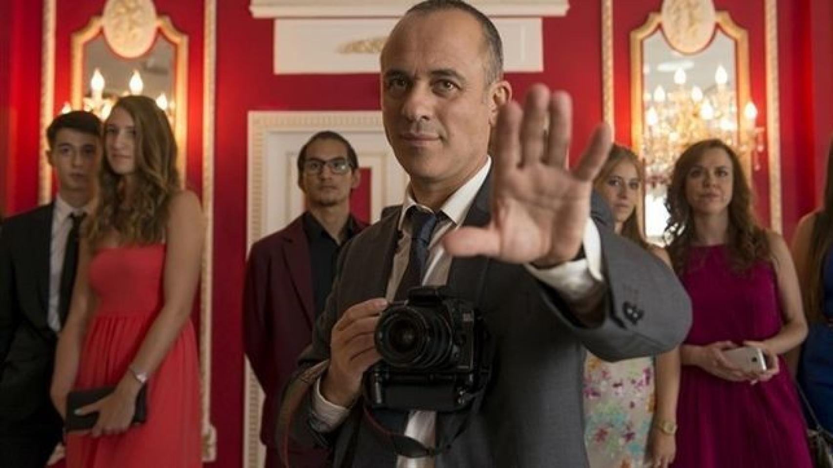 Jesús Gutiérrez en un fotograma de Vergüenza.