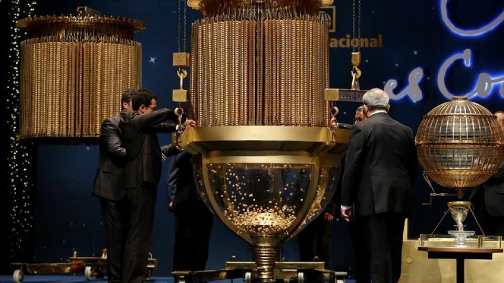 Imagen del día de la Lotería de Navidad.