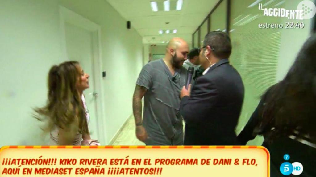 Jorge Javier Vázquez y María Patiño persiguen a Kiko Rivera.