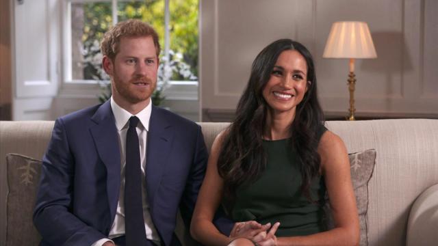 El príncipe Harry y Meghan Markle, en su primera entrevista tras su compromiso.