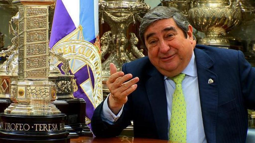 Augusto César Lendoiro, expresidente del Deportivo de La Coruña
