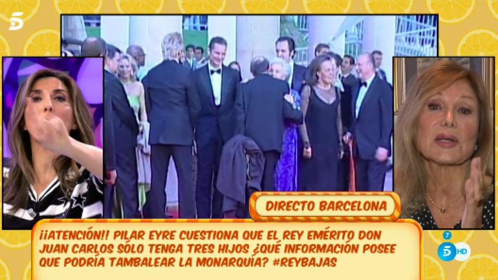 Tensión entre Paz Padilla y Pilar Eyre: Tiene la lengua muy larga