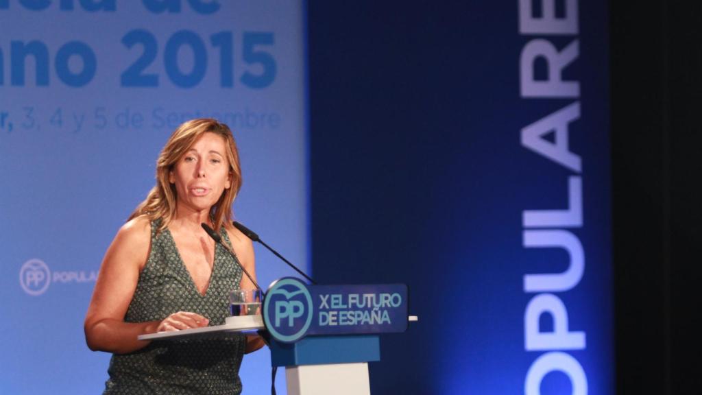 Alicia Sánchez-Camacho en un evento del partido.