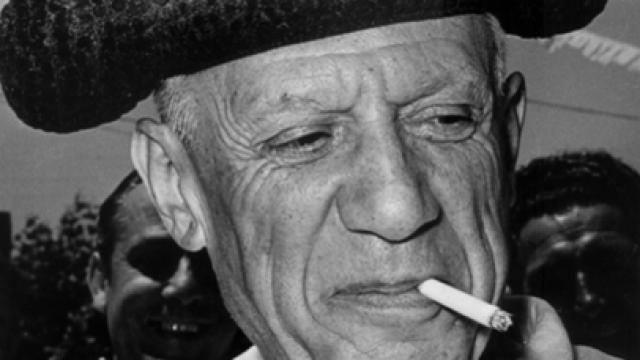 Pablo Picasso por montera.