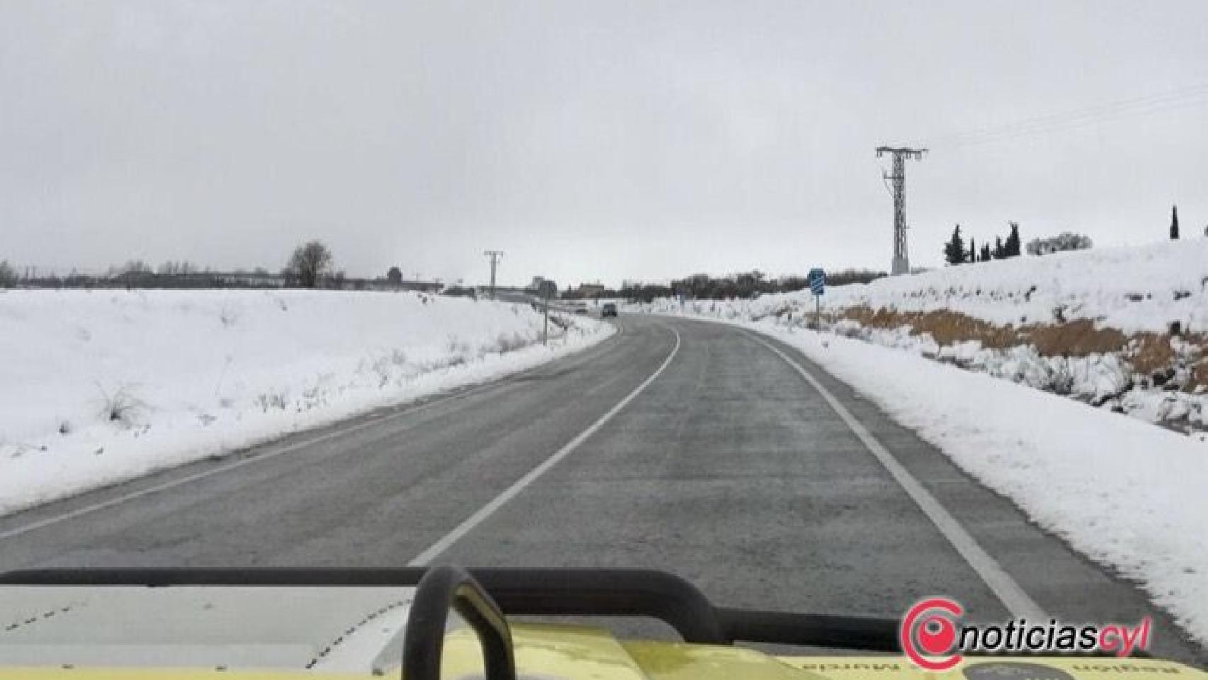 carretera nieve cadenas invierno frio 1