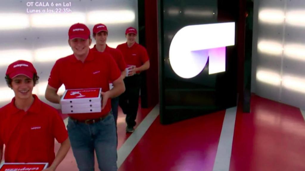 ¿Publicidad encubierta en 'OT'? Telepizza se cuela en la Academia
