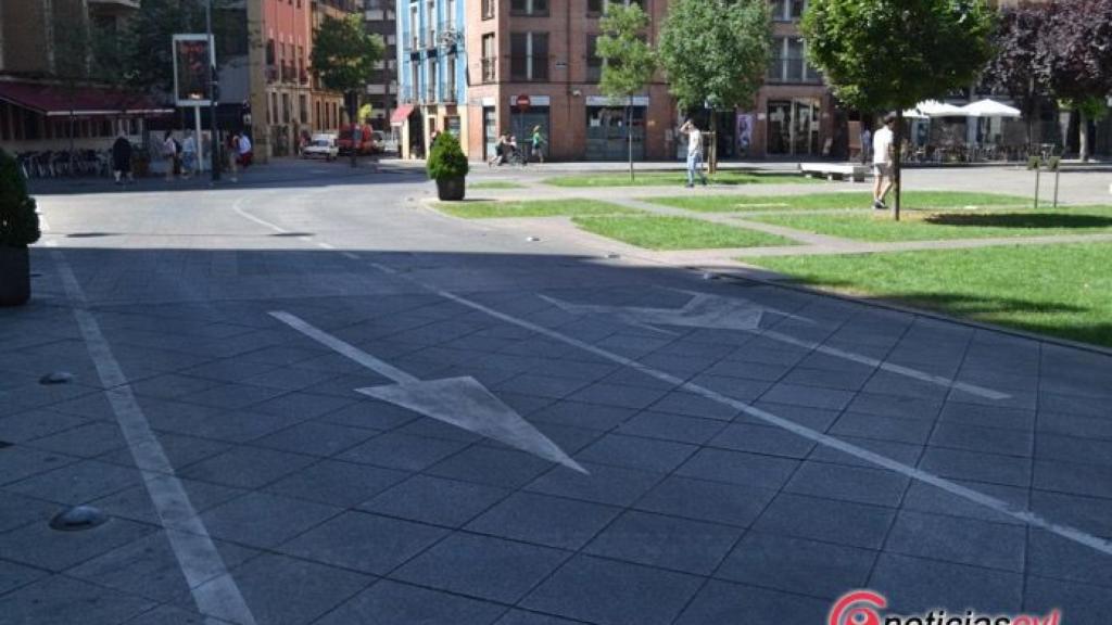 El centro de Valladolid libre de coches tras activarse una situación 1 preventiva por contaminación