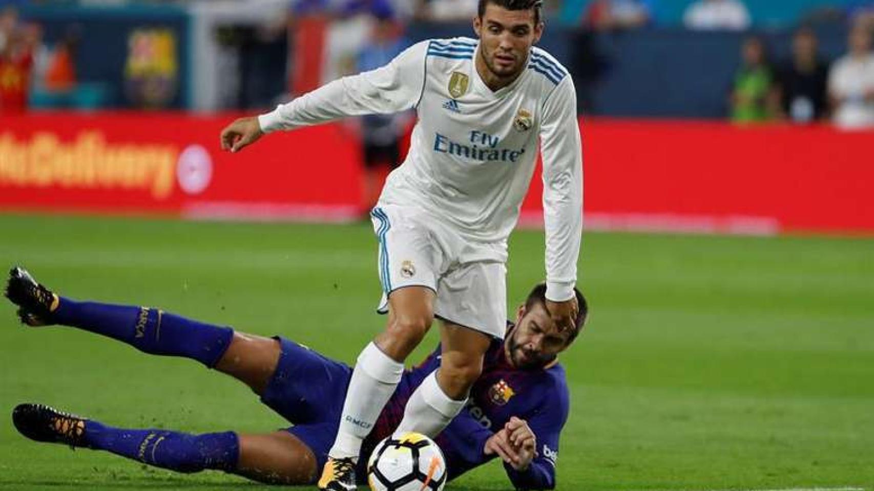 Kovacic, en un partido del Real Madrid ante el Barcelona.