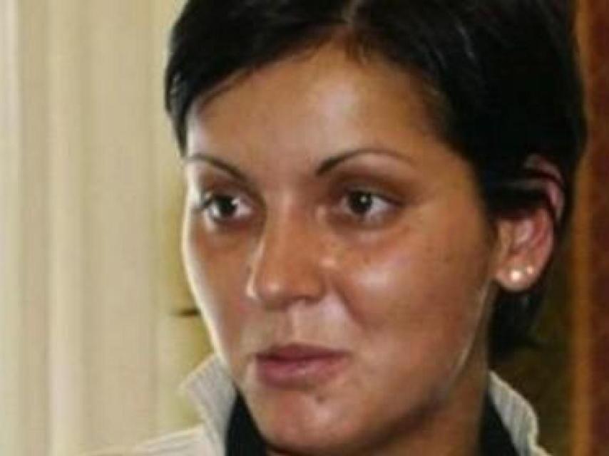 Nevenka Fernández, uno de los días del juicio.