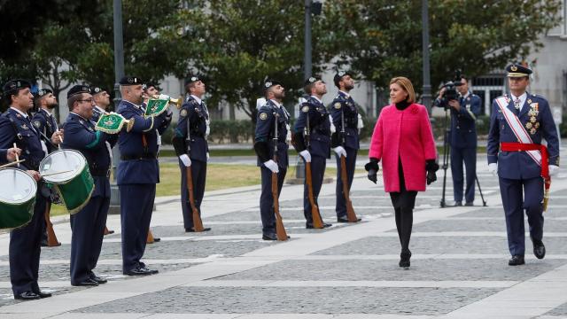 Cospedal, en el acto en el Cuartel General del Ejército del Aire.