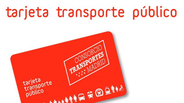 Tarjeta multitransporte de Madrid.