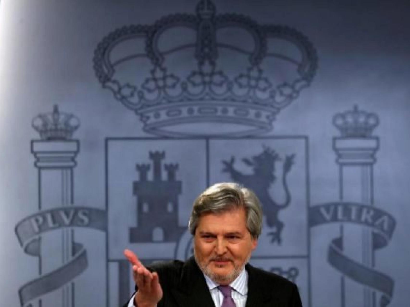 Íñigo Méndez de Vigo, ministro y portavoz del Gobierno de Mariano Rajoy.