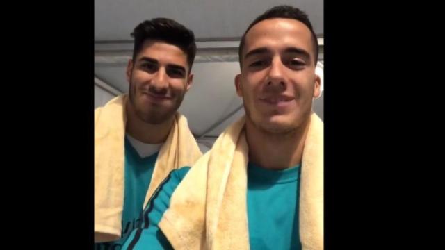 Lucas y Asensio, con su nuevo mote