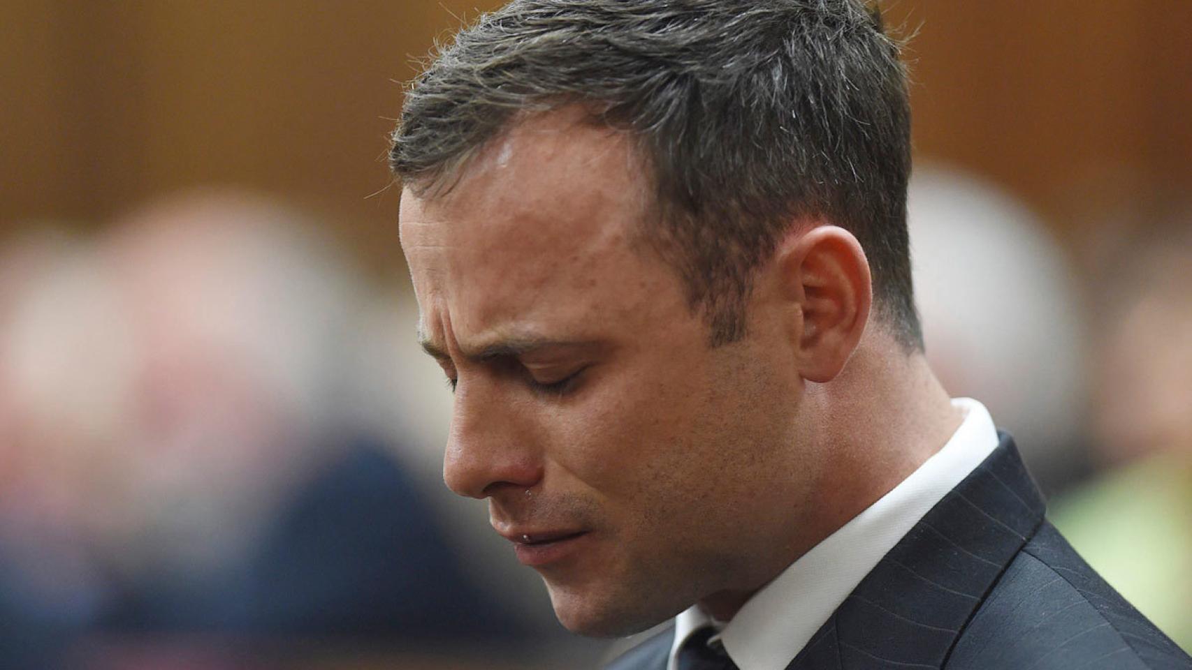 Pistorius, en el juicio.