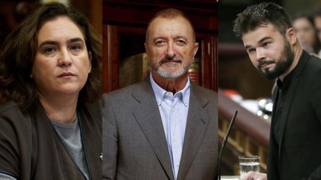 Rufián y Colau contra Pérez Reverte: empieza la III Guerra Mundial en Twitter