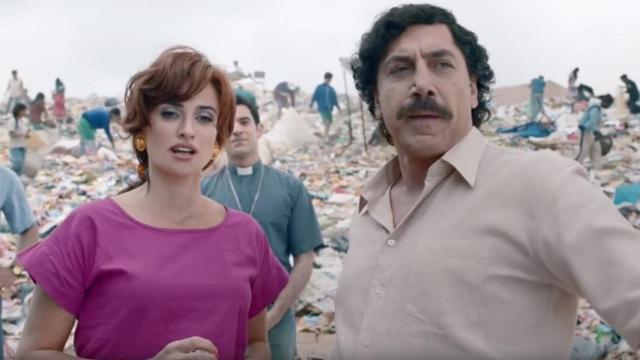 Penélope Cruz y Javier Bardem en Loving Pablo.