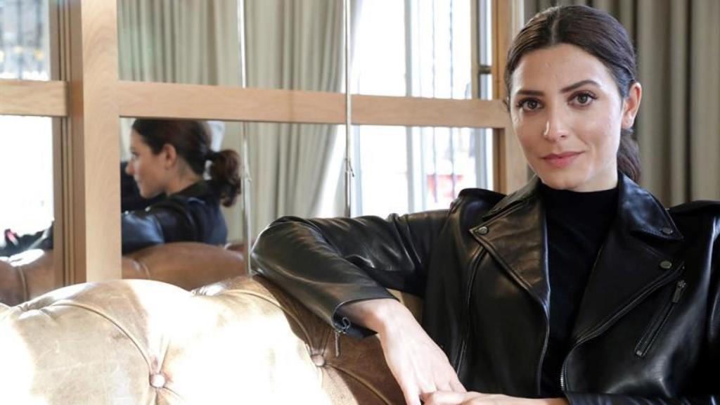 Bárbara Lennie en la presentación de la película.