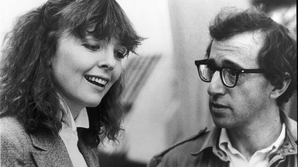 Con Diane Keaton en Manhattan.