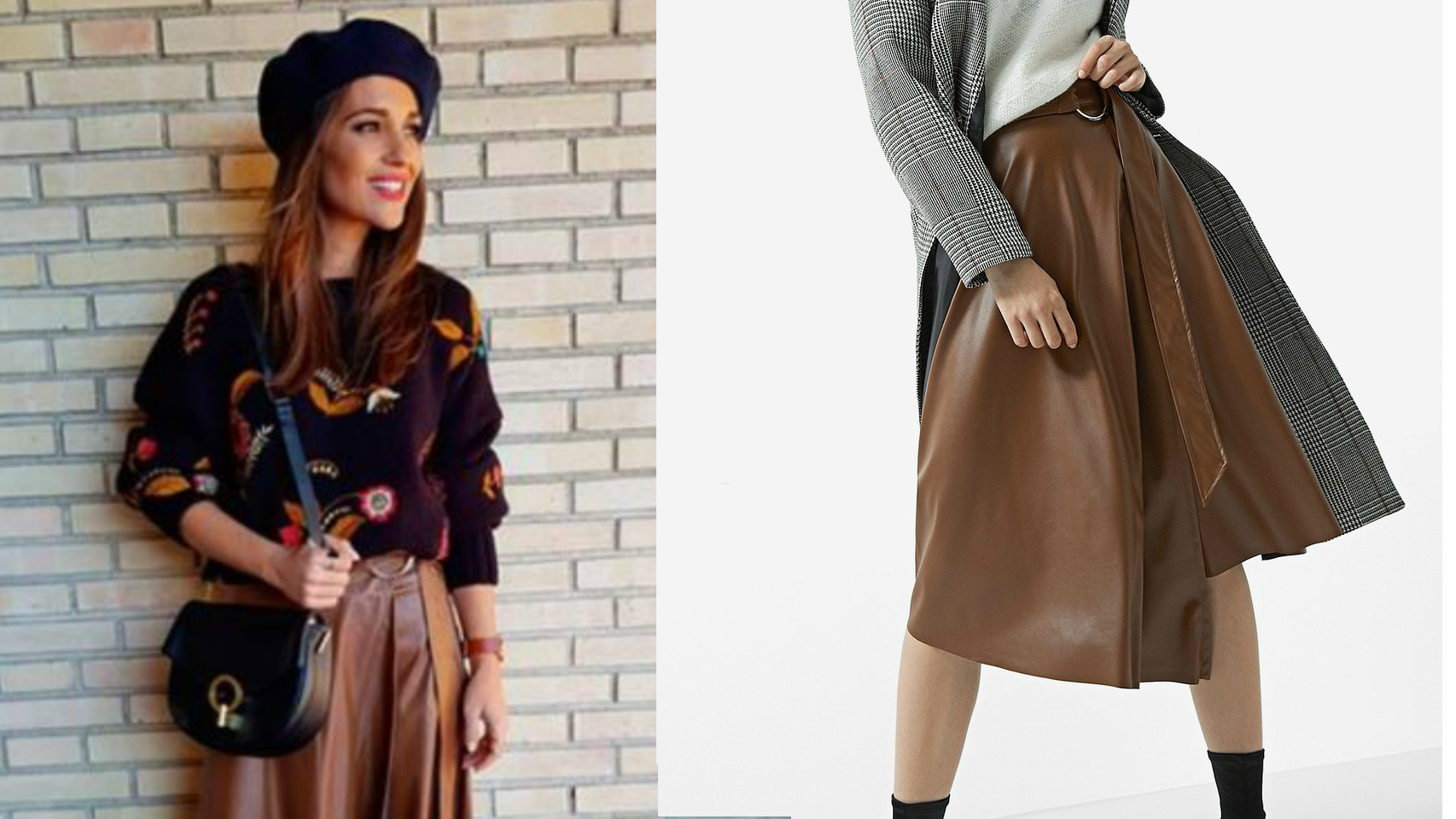 La falda de Paula Echevarría.